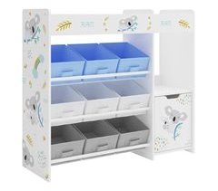 Estantería infantil Søndreland aglomerado - Motivo de koala