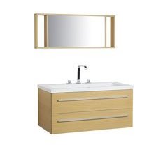 Beliani Tocador de baño ALMERIA 101