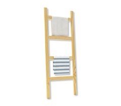 Escalera toallero Luumäki con 4 barras pino