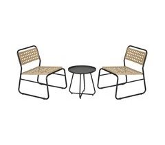 Set de muebles de jardín Brienza poliratán