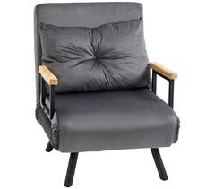 Sofá Cama Individual Poliéster HOMCOM, hogar - sofás y butacas
