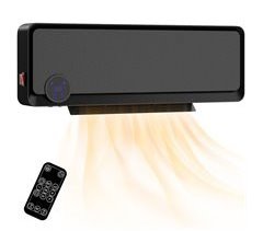 Calentador Eléctrico Pared PP, PA HOMCOM, hogar - climatización