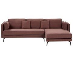 Beliani Sofá esquinero Poliéster ALTAN