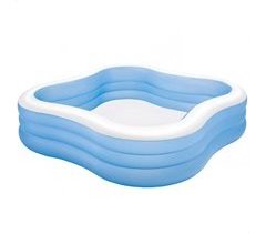 Piscina hinchable INTEX cuadrada 229x229x56 cm - 1.250 litros
