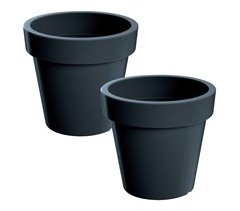 2x Maceta de plastico Lofly