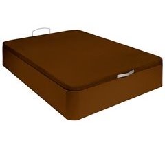 PACK CANAPÉ DE MADERA  + COLCHÓN VISCOELÁSTICO 150x190