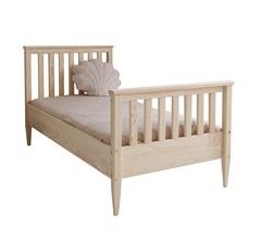 Cama con somier y patas Joséphine