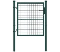 Puerta de Jardín Acero, PVC Outsunny