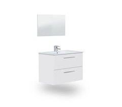 Pack de baño con lavabo cerámico Feel S