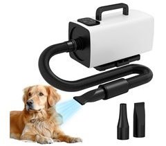 Secador para Mascotas ABS, PU PawHut