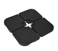 Base de Sombrilla HDPE Outsunny, deportes y ocio - fitness