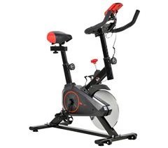 Bicicleta Estática Acero y ABS HOMCOM, deportes y ocio - fitness