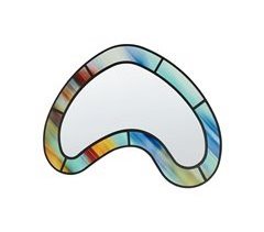 Beliani Espejo BOUVRON