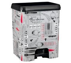 Cubo de Basura con Pedal | Capacidad de 52 litros