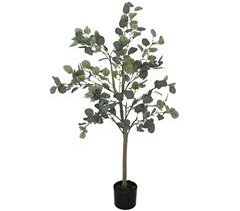Árbol Artificial Seda, Plástico HOMCOM, hogar - decoración