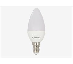 Bombilla VELA led 6w E14 cálida