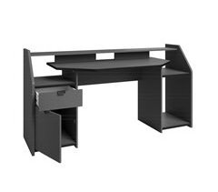 Mesa Escritorio Gaming Grande con Cajón y Armario
