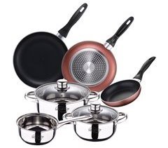 Bateria 5pcs  + Set 3 sartenes