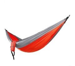 Hamaca colgante camping ultraligera c/accesorios de montaje Aktive