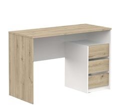 Mesa escritorio Harison oficina 3 cajones Melamina