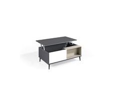 Mesa de centro elevable LEA Patas metálicas