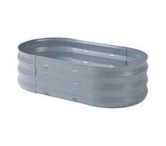 Arriate de altura Alfedena ovalado acero