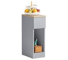 Mesita de Noche con 1 Cajón FBT111-HG SoBuy