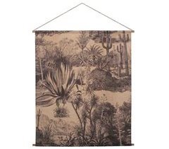 Lienzo pergamino de lino impreso