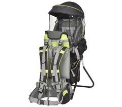 Mochila Portabebés Aluminio, Tela Oxford HOMCOM