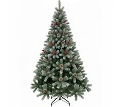 Arbol de Navidad Pino Nevado Piña y Nieve