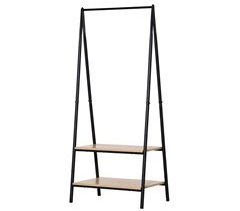 Perchero de Ropa MDF, Acero HOMCOM, hogar - muebles de recibidor