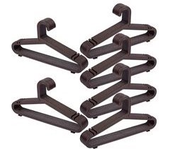 Percha de plastico pack de 72 unidades