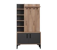 Mueble recibidor con perchero TROMSO