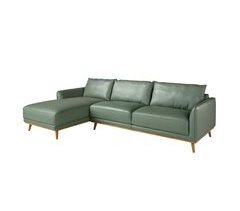 ANGEL CERDÁ Sofá chaise longue izquierda piel