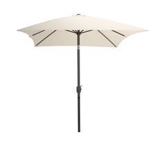 Parasol DUNA 245x200x300cm color crema