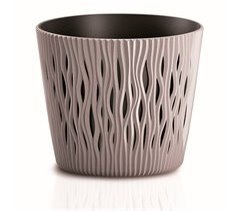 Maceta Redonda De Plastico Sandy Round