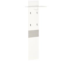Perchero de Pared Melamina de Madera HOMCOM