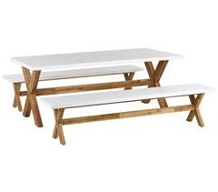 Beliani Conjunto de comedor OLBIA