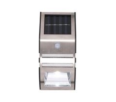 Aplique solar led con sensor marca GRUNDING 17cm