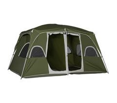 Tienda de Campaña Poliéster Outsunny, deportes y ocio - camping