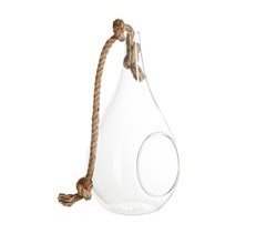 Well Home Gota de vidrio + cuerda H25