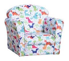 Sillón Infantil Madera, Franela y Espuma HOMCOM