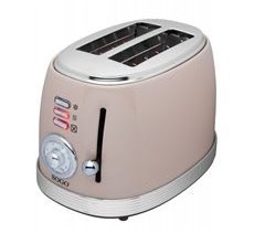 SOGO TOSTAD-2 BOCAS ANCHAS DISEÑO RETRO BEIGE-850W