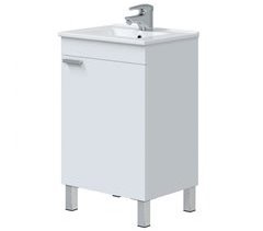 Mueble de Baño Atea con Patas y Armario 1 Puerta