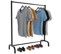 Perchero Lara en estilo industrial