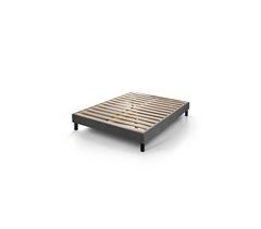 Cama kit EASY 140x190cm gris antracita