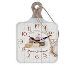 Reloj de pared de madera