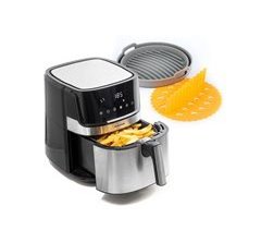 Pack Freidora de Aire y Cesta de Silicona Plegable