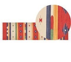 Beliani Kilim ALAPARS 80x300