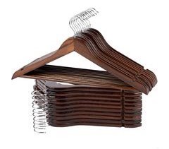 Max Home Pack 20 perchas de madera
